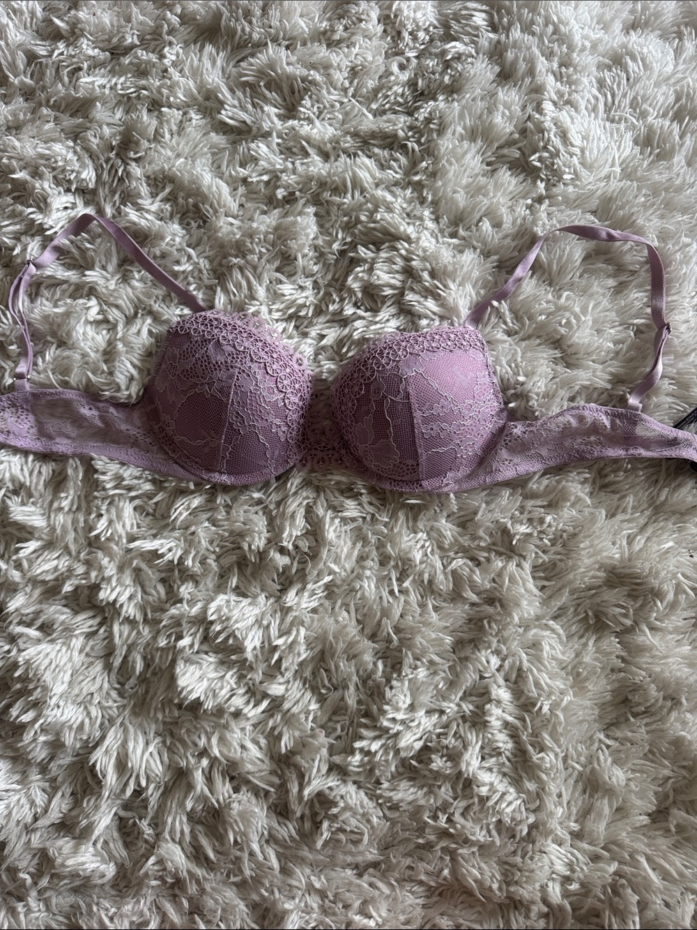 sexy Victoria’s Secret purple push up bra 32B